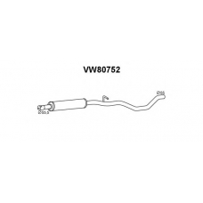 VW80752 VENEPORTE Предглушитель выхлопных газов