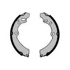 8DB 355 000-221 HELLA Комплект тормозных колодок