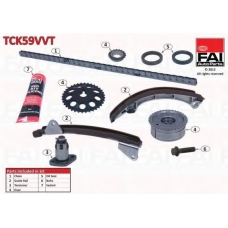 TCK59VVT FAI AutoParts Комплект цели привода распредвала