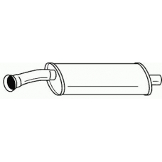 45320 SIGAM Предглушитель выхлопных газов