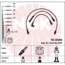 8292 NGK Комплект проводов зажигания