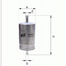 WF8069 WIX Топливный фильтр