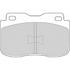 FD4167A NECTO Комплект тормозных колодок, дисковый тормоз