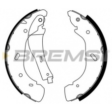 GF0239 BREMSI Комплект тормозных колодок