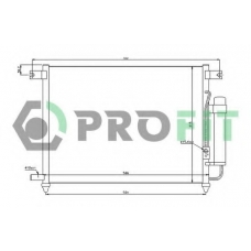 PR 1703C1 PROFIT Конденсатор, кондиционер