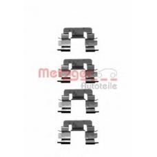 Z 1229 METZGER Комплектующие, колодки дискового тормоза