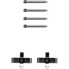 8DZ 355 202-561 HELLA Комплектующие, колодки дискового тормоза