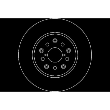 MDC1306 MINTEX Тормозной диск