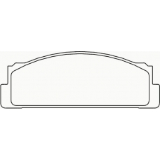 MDB1009 MINTEX Комплект тормозных колодок, дисковый тормоз