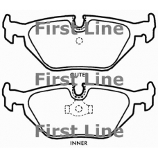 FBP3305 FIRST LINE Комплект тормозных колодок, дисковый тормоз
