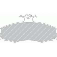 T0610727 RAMEDER Комплект тормозных колодок, дисковый тормоз