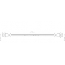 2967 REMKAFLEX Тормозной шланг