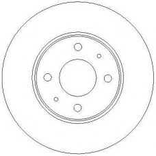 AC2422D AC Delco Тормозной диск