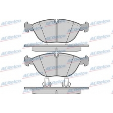 AC859581D AC Delco Комплект тормозных колодок, дисковый тормоз