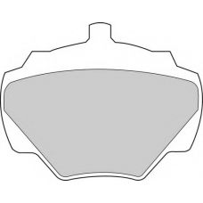 DBP200844 DURON Комплект тормозных колодок, дисковый тормоз