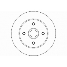 MDC1291 MINTEX Тормозной диск