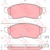 GDB1062 TRW Комплект тормозных колодок, дисковый тормоз
