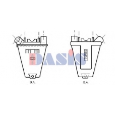 167060N AKS DASIS Интеркулер