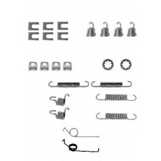 BFK208 QUINTON HAZELL Комплектующие, тормозная колодка