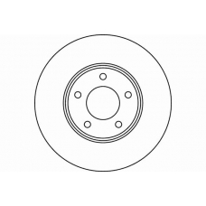 MDC1578 MINTEX Тормозной диск
