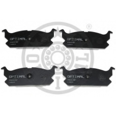 9964 OPTIMAL Комплект тормозных колодок, дисковый тормоз