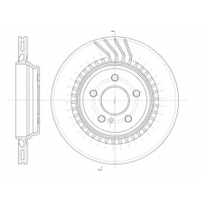 D6963.10 WOKING Тормозной диск