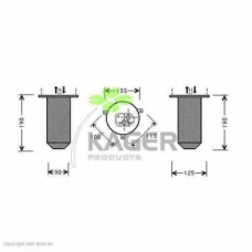 94-5457 KAGER Осушитель, кондиционер