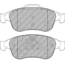 FDB4180 FERODO Комплект тормозных колодок, дисковый тормоз
