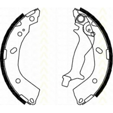 8100 43018 TRISCAN Комплект тормозных колодок