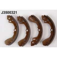 J3500321 NIPPARTS Комплект тормозных колодок
