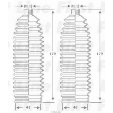FSG3397 FIRST LINE Пыльник, рулевое управление