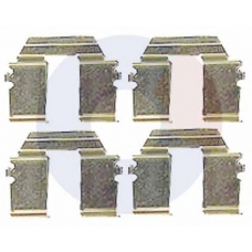 2304 CARRAB BRAKE PARTS Комплектующие, колодки дискового тормоза