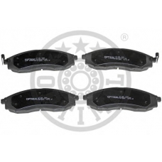 12402 OPTIMAL Комплект тормозных колодок, дисковый тормоз