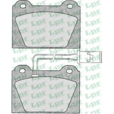 05P243 LPR Комплект тормозных колодок, дисковый тормоз