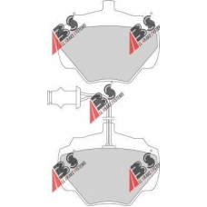 36125/1 ABS Комплект тормозных колодок, дисковый тормоз