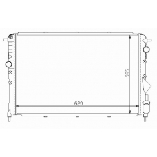QER1309 QUINTON HAZELL Радиатор, охлаждение двигателя