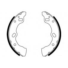 S742 SIMER Комплект тормозных колодок