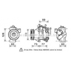 TOK629 AVA Компрессор, кондиционер