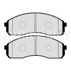J3600321 NIPPARTS Комплект тормозных колодок, дисковый тормоз