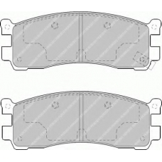 FDB1446 FERODO Комплект тормозных колодок, дисковый тормоз