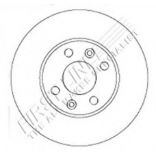 FBD1472 FIRST LINE Тормозной диск