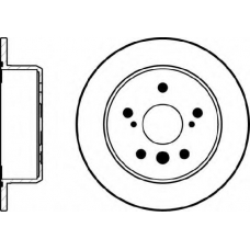 MDC897 MINTEX Тормозной диск