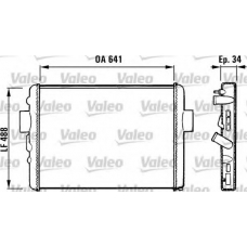 731572 VALEO Радиатор, охлаждение двигателя