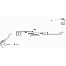 FBH6178 FIRST LINE Тормозной шланг