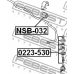 0223-530 FEBEST Тяга / стойка, стабилизатор