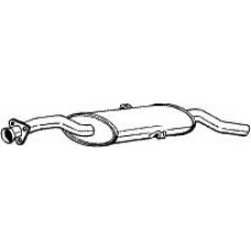 100-437 BOSAL Глушитель выхлопных газов конечный