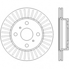 562443B BENDIX Тормозной диск