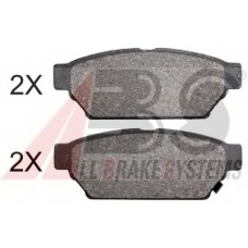 36864 OE ABS Комплект тормозных колодок, дисковый тормоз