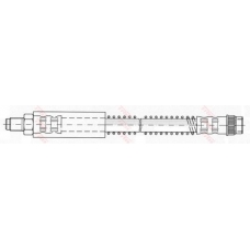 PHB449 TRW Тормозной шланг