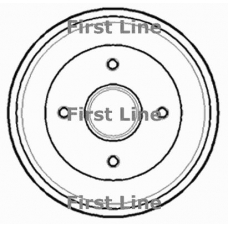 FBR919 FIRST LINE Тормозной барабан